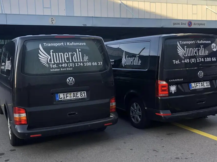 Transport Funerali Gjermani - Nga Gjermania, Zvicra, etj